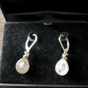 Diamond Drop Earrings
